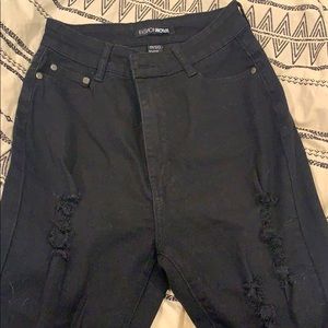 Fashion Nova high rise skinny